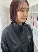 ★シースルーバング小顔ミニボブ