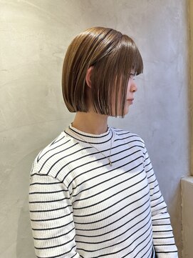 ニコ トウキョウ 渋谷(nico TOKYO) ボブ/タッセルボブ/ミニボブ/縮毛矯正