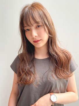 ロンドプランタン 恵比寿(Lond Printemps) 【Lond佐野】髪質改善ワンカール ウェーブヘア シアーカラー