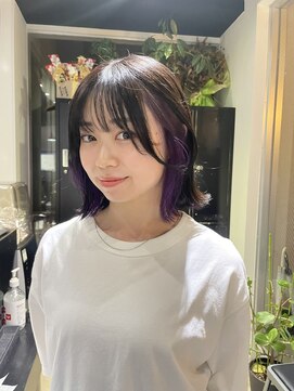 アルカナ 明治神宮前原宿(ARCANA) インナーカラー/ラベンダー/ハイトーン