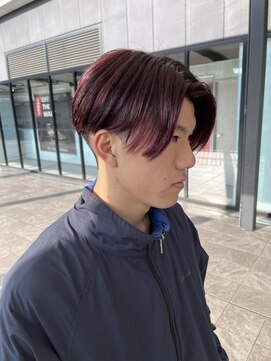 リタ(LITA) ビジネスショートスパイキーショートパーマツーブロック刈り上げ