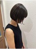 【飾磨/姫路】マットグレージュカラー/フィットボブ