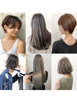 シー 奈良橿原店(SEA)の写真/トレンドを取り入れた透明感のある白髪染めやハイライトを使った魅力溢れるデザインカラーを実現◎