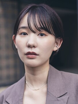 エス ヘアサロン キタハマ(S kitahama) シースルーバングマッシュショート