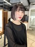 似合わせカット＋ナチュラルストレート＋カラー￥16500【鹿児島市/天文館】