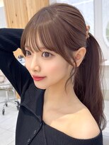 アフロートリノ(AFLOAT Leino) 顔まわりカット　小顔前髪 シースルー  くびれヘア　顔周り