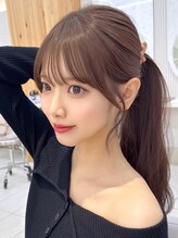 アフロートリノ(AFLOAT Leino) 顔まわりカット　小顔前髪 シースルー  くびれヘア　顔周り