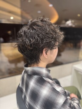 アヴァンスクロス あべのルシアス店(AVANCE. CROSS) 波巻きパーマ×ミニウルフ