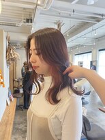 トラ バイ プティパ(Tora by petit pas) オレンジブラウン×インナーカラー