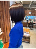 前下がりボブ
