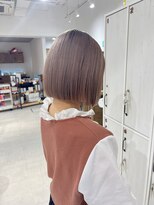 ネイロ 錦糸町(NeiRo)&nbsp;魅力倍増カールセミディシアーカラーダークアッシュショートヘア