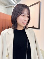 ノエ(noe)&nbsp;レイヤーボブ/オリーブベージュ/20代30代yr-3