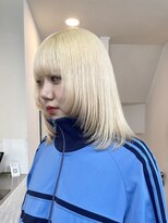 ミーム 原宿 表参道(meme)&nbsp;ダブルカラーハイトーンカラーケアブリーチインナーカラー#原宿