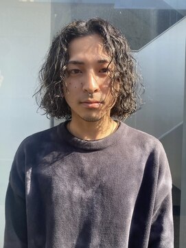 アース 高円寺店(HAIR & MAKE EARTH) 癖毛風スパイラルパーマ!{@02st96}