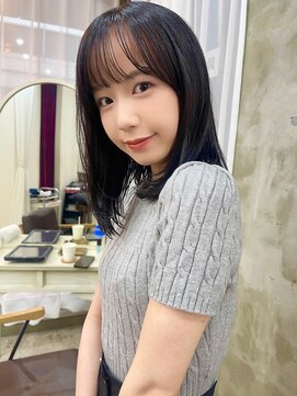 エトネ ヘアーサロン 仙台駅前(eTONe hair salon) ［ eTONe ］ワンカールlayer ×グレージュ