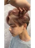 イメチェン/レッドブラウン/フルバング/似合わせカット/本厚木駅