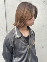 アチーブリス(achieve Liss)&nbsp;外ハネメンズカットボブスタイルレイヤーカット20代30代