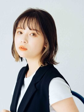 ヘアーメイク ボノ 調布(HAIR MAKE BONO) 切りっぱなしボブ