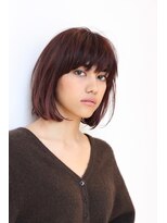 さらっと顎下ボブ