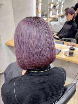 ノアル 大宮店(NOAHL) ダブルカラー/ブリーチ有/ブリーチ無/透明感/グレージュ/上尾