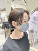 垢抜け韓国風大人ショートボブ20代30代40代