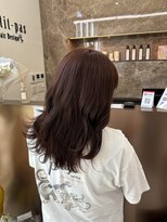 ヘアデザイン プティパ(Hair Design petit-pas) ピンクブラウン