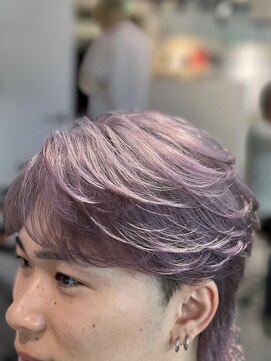 オーシャントーキョー 神戸(OCEAN TOKYO KOBE) ラベンダーホワイトシルバーニュアンスセンターパート