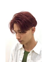 リード バイ ラグーン(LEAD by LAGOON)&nbsp;メンズレッド☆ボルドー☆ケアブリーチ