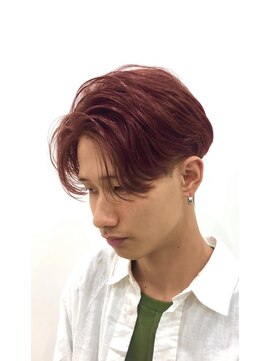 リード バイ ラグーン(LEAD by LAGOON) メンズレッド☆ボルドー☆ケアブリーチ