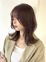 アモレット 天文館店(amoretto)&nbsp;【amoretto_ yu-ka.】くびれカット/ラベンダーブラウン.