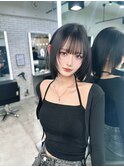 表参道/クラゲヘアー/オリーブグレー/小顔/ココアベージュ/渋谷