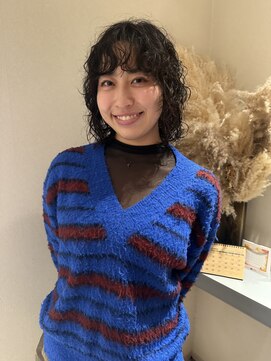 ノラギンザユー(NORA GINZA/U) 海外風パーマボブニュアンスボブレイヤーボブ