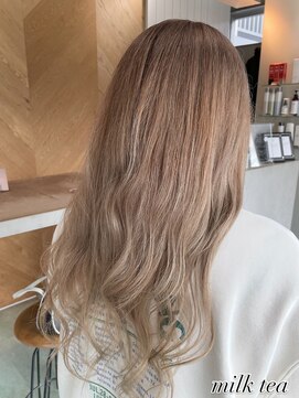 エイト 沖縄豊崎店(EIGHT toyosaki) 【EIGHT 豊崎】お客様スタイル_ミルクティー