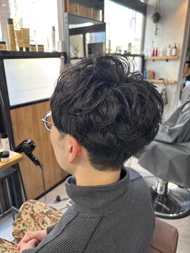 クート オム 南浦和(ku-to homme) くせ毛風ナチュラルパーママッシュ