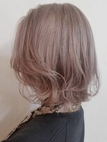 ブロック ジャポン(bloc japon)&nbsp;ミディアムレイヤーブリーチダブルカラー くびれヘア/久保田淳