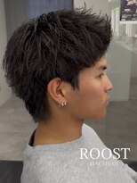 ルースト 八王子店(ROOST) MEN'S HAIR/スパイキーショート/ツイストパーマ/眉毛/八王子