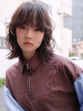 パーク(PAAQ) ミディアム／レイヤーパーマ／ドライパーマ／ハッシュボブ