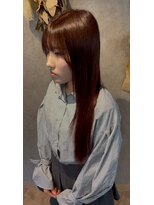 パーミル ヘア クマモト(permille ‰ hair Kumamoto) レッドブラウン×うる艶