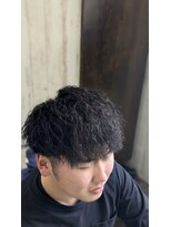 ヘアリゾート エーアイ 浅草ROX店(hair resort Ai) メンズカット+刈り上げ+ツイストスパイラルパーマ