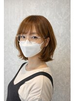 リーフ 焼津店(LeaF) 女性らしい丸みのあるボブスタイル