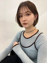 ガーデントウキョウ(GARDEN Tokyo)&nbsp;タッセルボブ/地毛風カラー/艶感カラー/ショートボブ/小顔ボブ