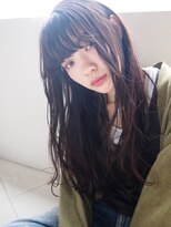 コス(kos) 『nanuk*UEKI』bojicoでセミウェットな毛束感ルーズウェーブ