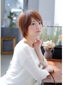 【Living】大人可愛い小顔ショート