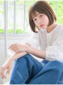 大人可愛いワンカールボブ