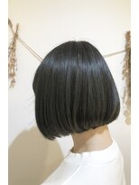 ラック 海老名店(LUCK) 切りっぱなしボブ×グレージュ!