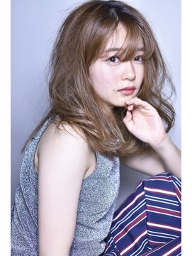 ジールヤマグチ 朝霧駅前店 《谷口的》アッシュベージュのインナーカラー☆