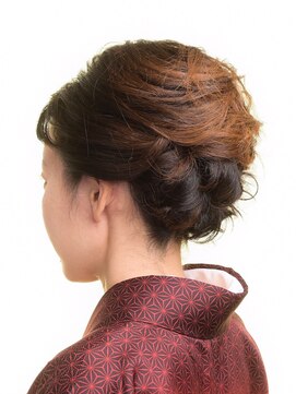 スタジオノールス(hairmake & photo STUDIO NORLUSS) ショートボブで着物ヘア★