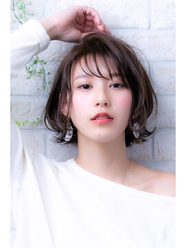 エルデ ナインズ ヘアー スタンド 川口店(elde 9's HAIR STAND) 簡単スタイリング,フォギーベージュ,耳かけ[川口/川口駅]