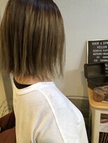 ヘアアンドスペース ベロン(hair&space velon) シアーベージュ