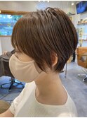 耳掛けひし形ショート